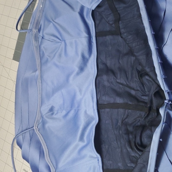 JS COLLECTION TIERED FORMAL REMOVABLE SHOULDER STRAPS BUILT IN PADDED BRA - Picture 13 of 16